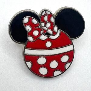 Minnie Mouse Mickey Head Shape Icon Individual Disney Trading Pin